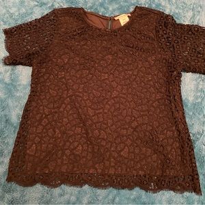Philosophy Lace Top